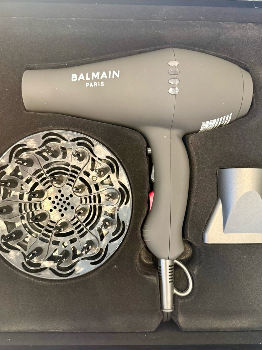 Balmain AUTHENTIC BRAND NEW Hair Couture Professional Hair BlowDryer in Black